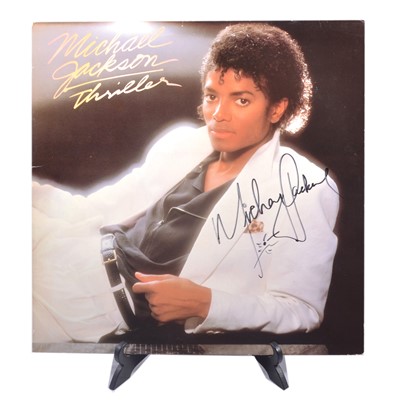 Lot 96 - Michael Jackson, Thriller, 12" vinyl, signed