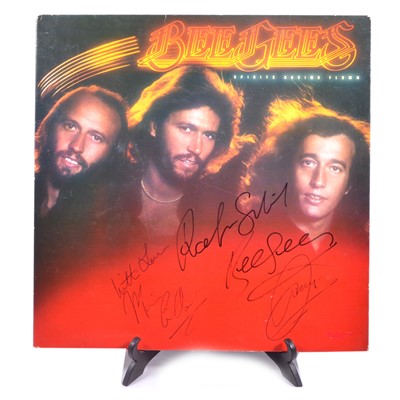 Lot 108 - Bee Gees, Spirits Having Flown, 12" vinyl album, signed