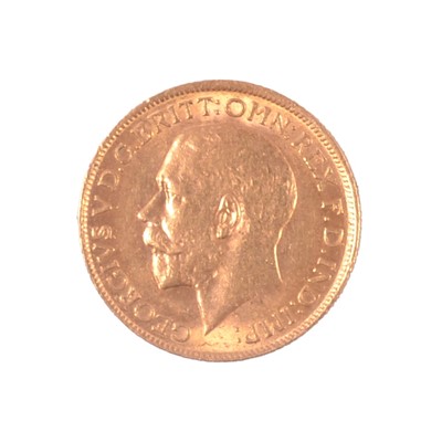 Lot 346 - A Gold Full Sovereign Coin, George V 1913.