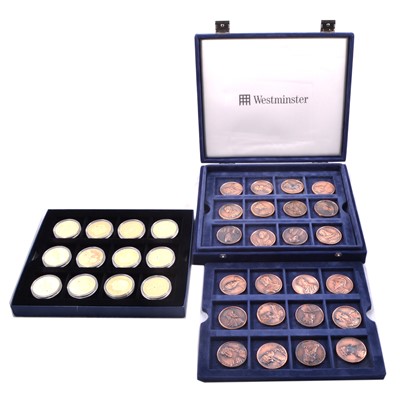 Lot 312 - The Royal Mint Golden Jubilee Commemorative Coin Set, two other coin sets.