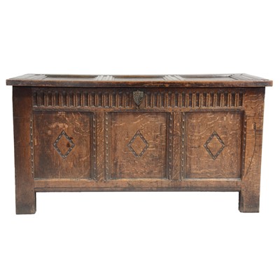 Lot 461 - Joined oak coffer